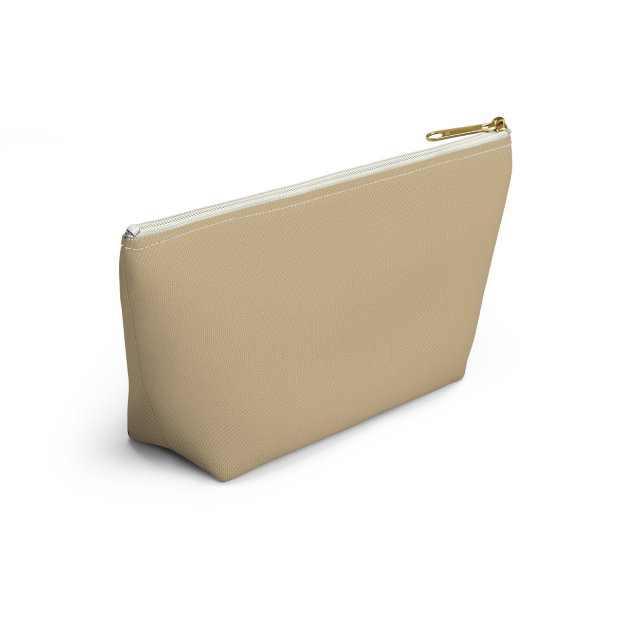 Confidence Can Be Quiet Makeup Pouch | Warm Tan | Andra Annette | Pounds to Go