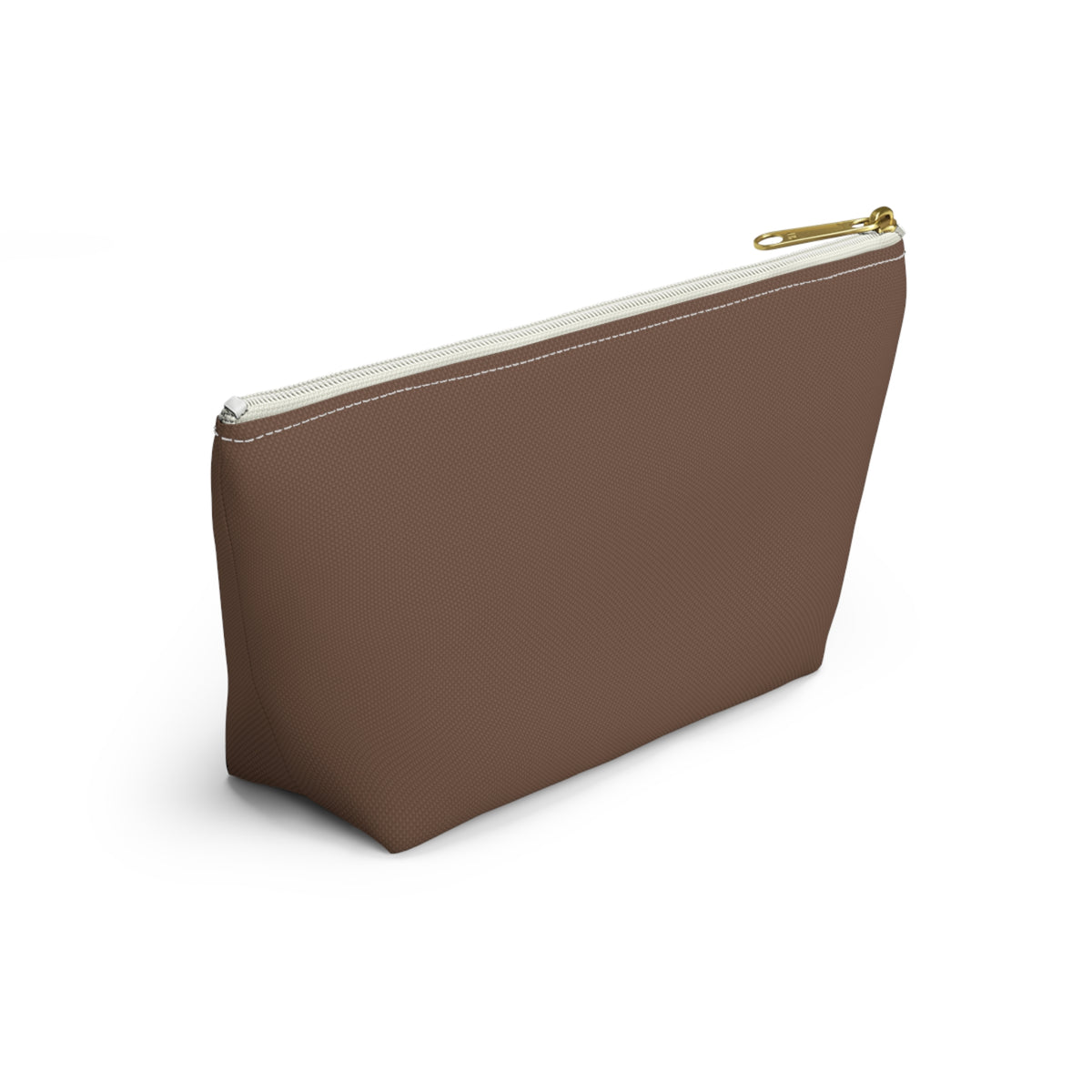 Nothing in Me Changes While I Am Braced Makeup Pouch | Espresso Brown | Andra Annette | Pounds to Go