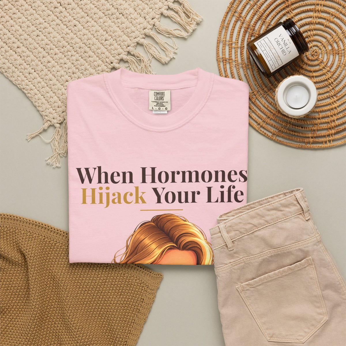 When Hormones Hijack Your Life Women's Relaxed Tee | Andra Annette | Pounds to Go
