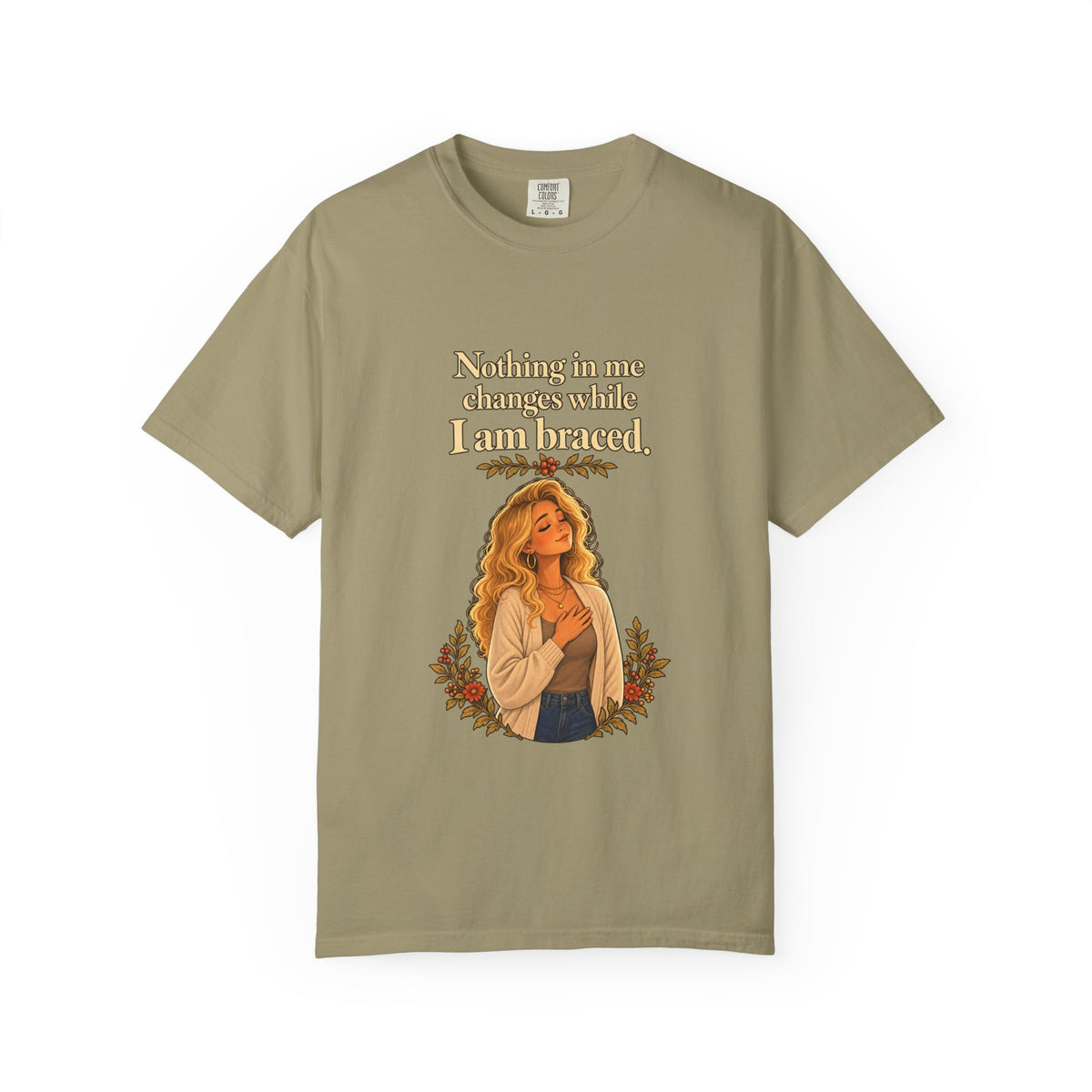 Nothing in Me Changes While I Am Braced Women's Relaxed Tee | Andra Annette | Pounds to Go