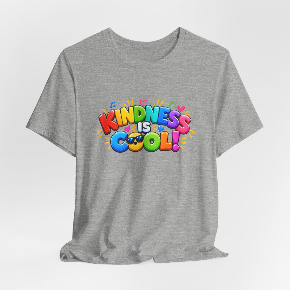 Kindness Is Cool T-Shirt - Colorful Be Kind Tee for Teachers, Moms and Kindness Day