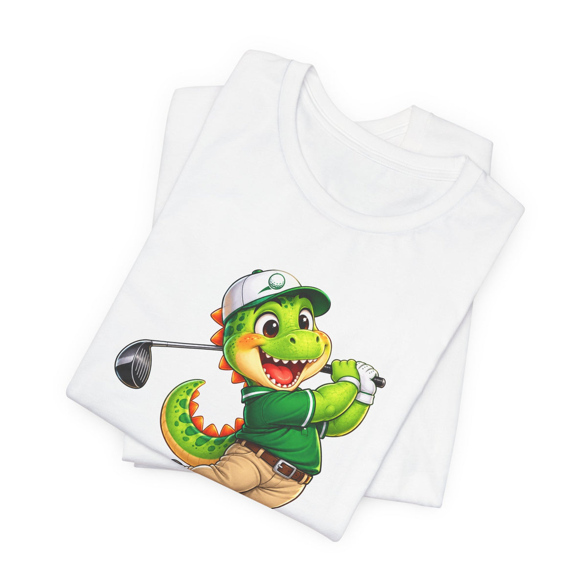 Fore Your Health Golf Dino T-Shirt | Andra Annette | Pounds to Go