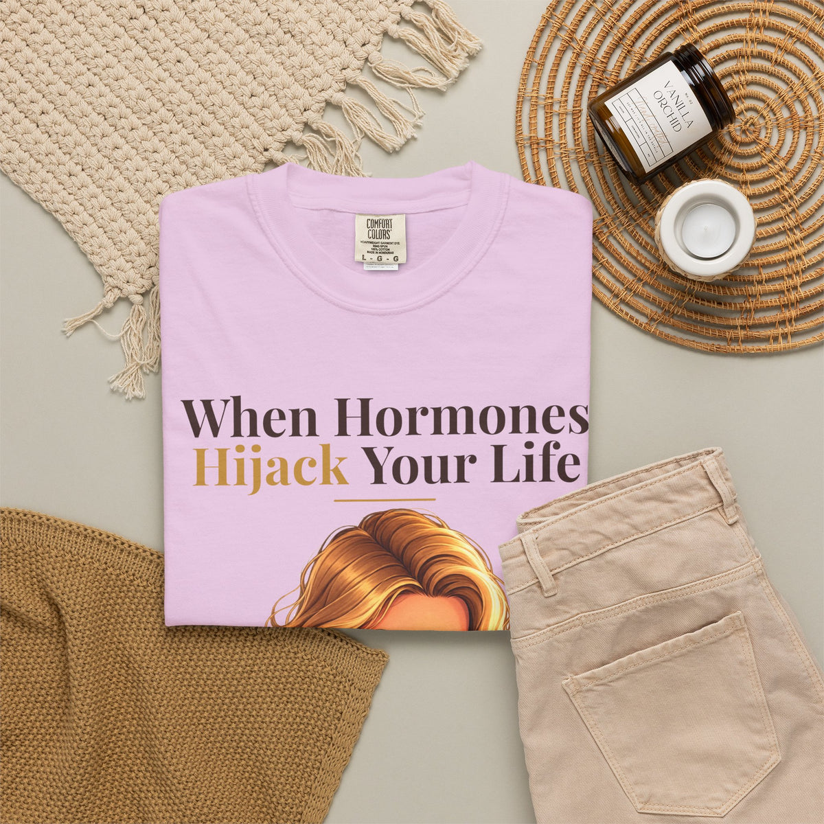 When Hormones Hijack Your Life Women's Relaxed Tee | Andra Annette | Pounds to Go