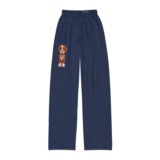 Rocky Kids Lounge Pants - Navy | Rocky Finds His Roar Puppy Pajama Pants