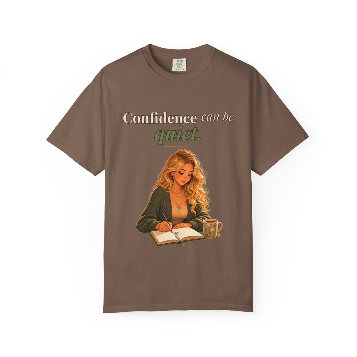 Confidence Can Be Quiet Women's Relaxed Tee | Andra Annette | Pounds to Go