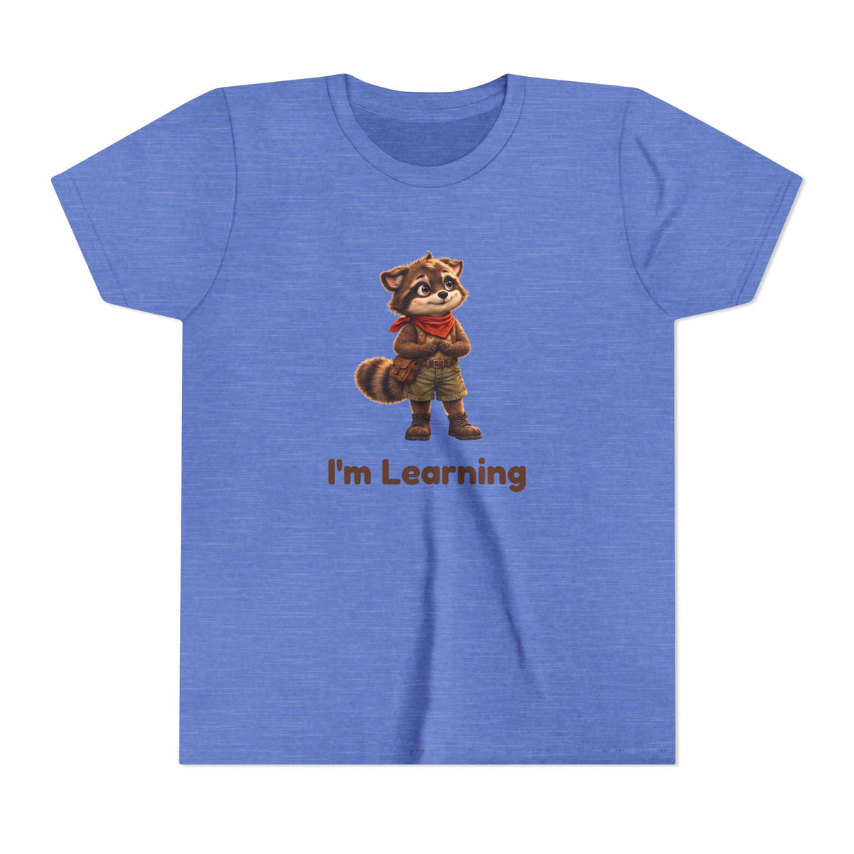 Milo the Raccoon "I'm Learning" Kids Tee