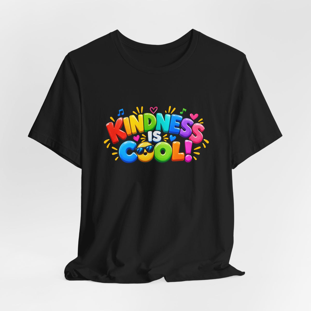 Kindness Is Cool T-Shirt - Colorful Be Kind Tee for Teachers, Moms and Kindness Day