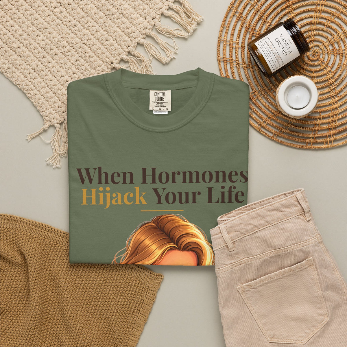 When Hormones Hijack Your Life Women's Relaxed Tee | Andra Annette | Pounds to Go