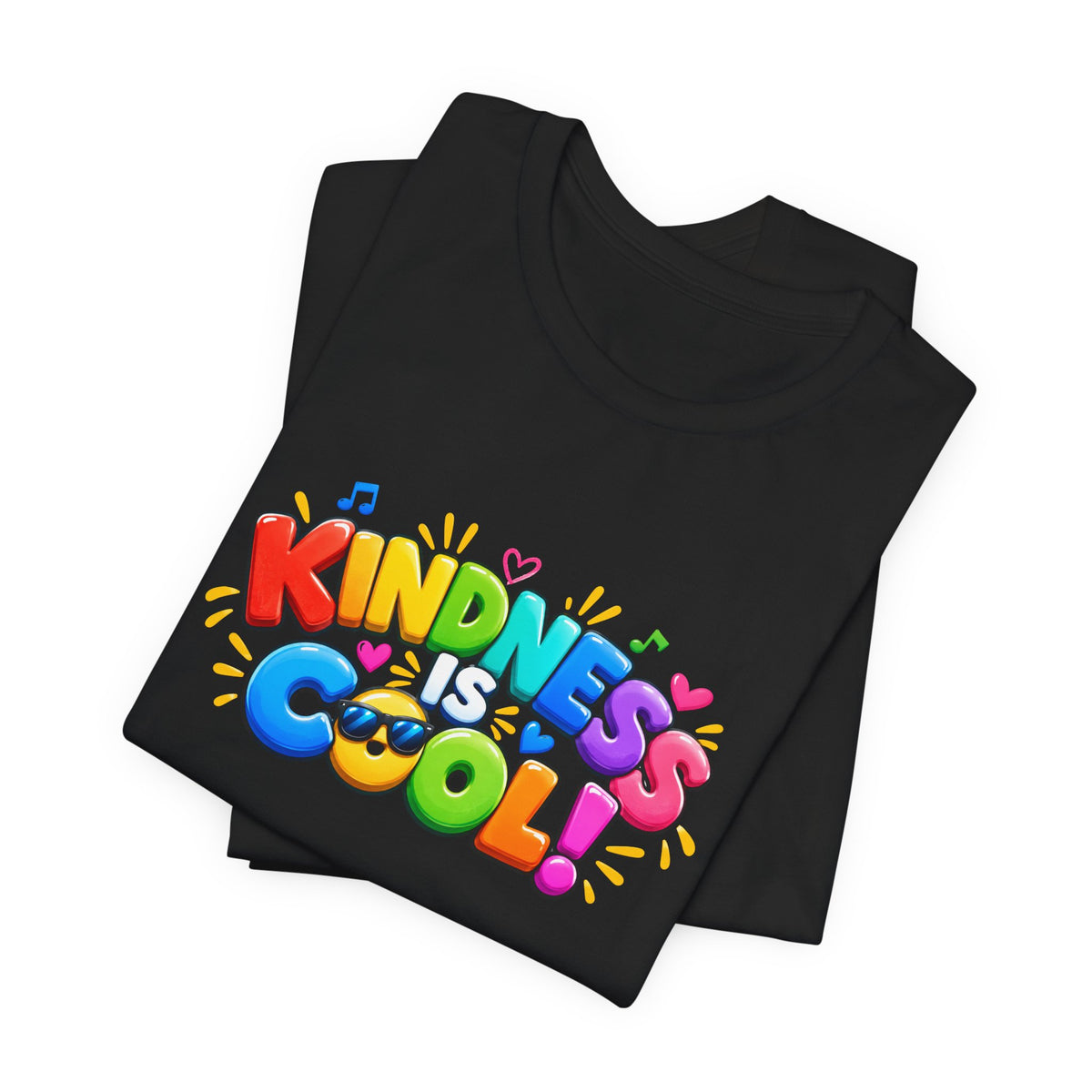 Kindness Is Cool T-Shirt - Colorful Be Kind Tee for Teachers, Moms and Kindness Day