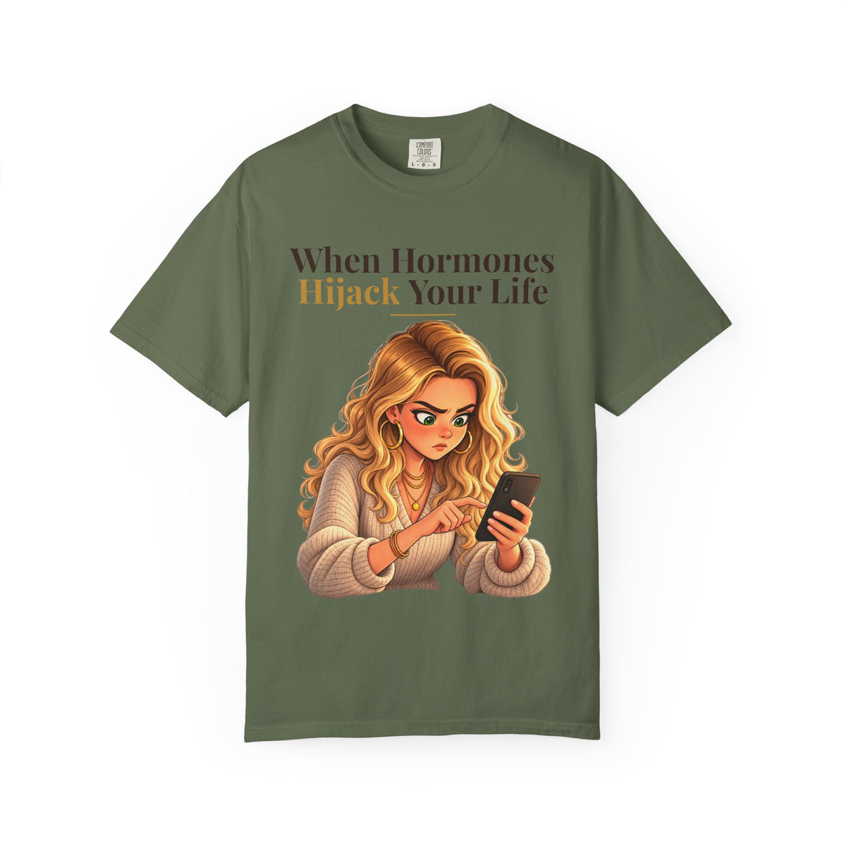 When Hormones Hijack Your Life Women's Relaxed Tee | Andra Annette | Pounds to Go
