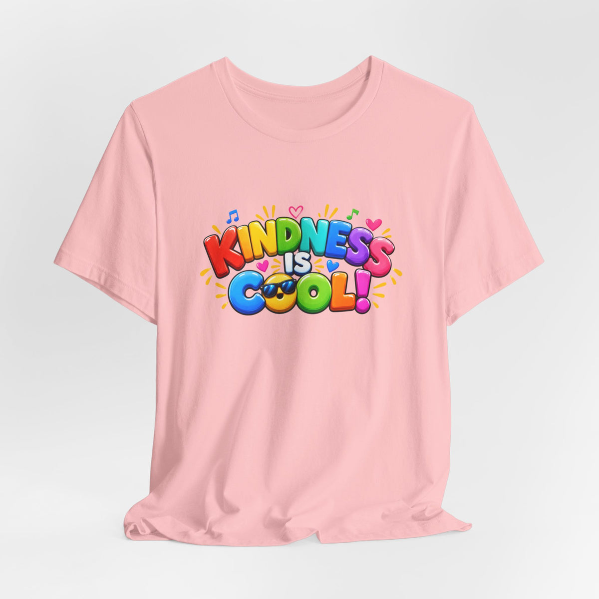 Kindness Is Cool T-Shirt - Colorful Be Kind Tee for Teachers, Moms and Kindness Day