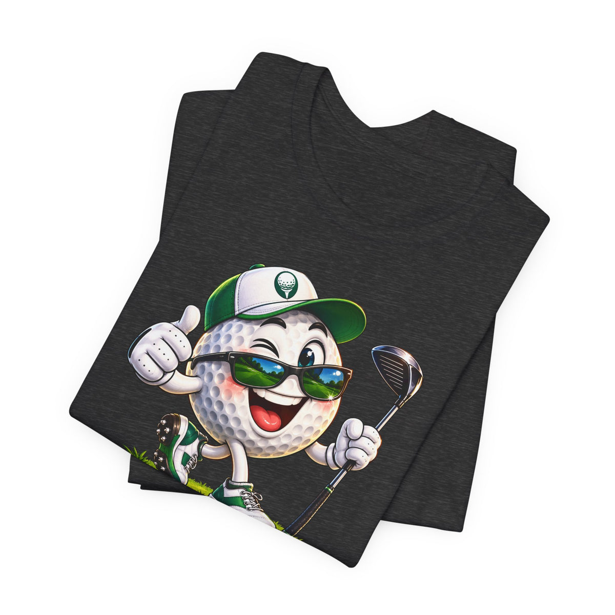 Keep It on the Fairway Golf Ball T-Shirt | Funny Golf Gift | Pounds to Go