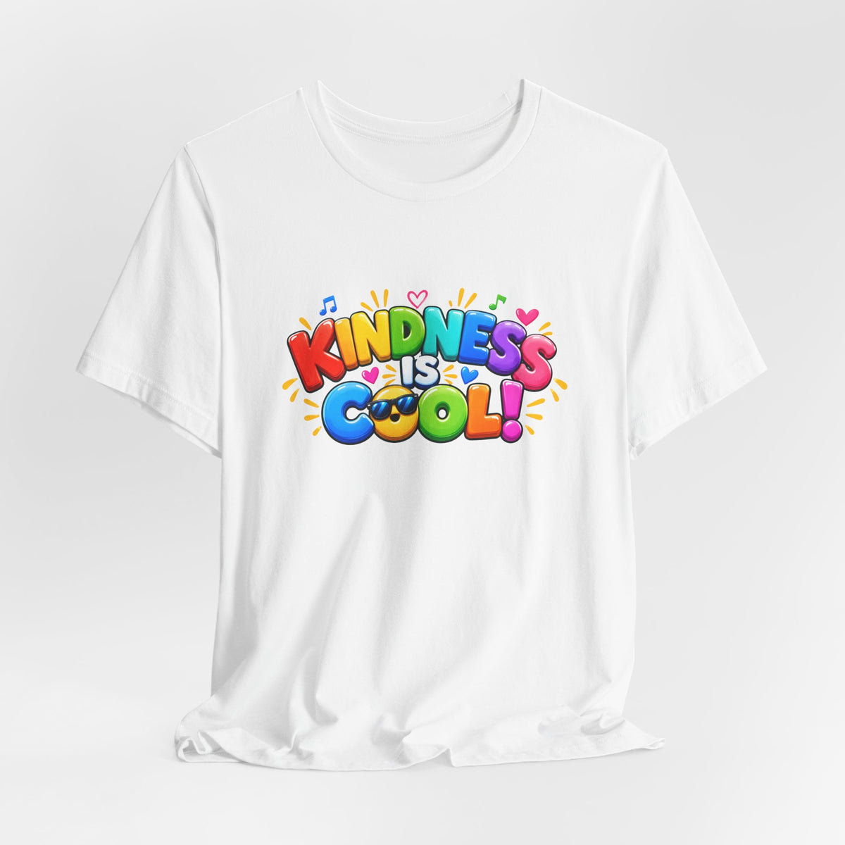 Kindness Is Cool T-Shirt - Colorful Be Kind Tee for Teachers, Moms and Kindness Day