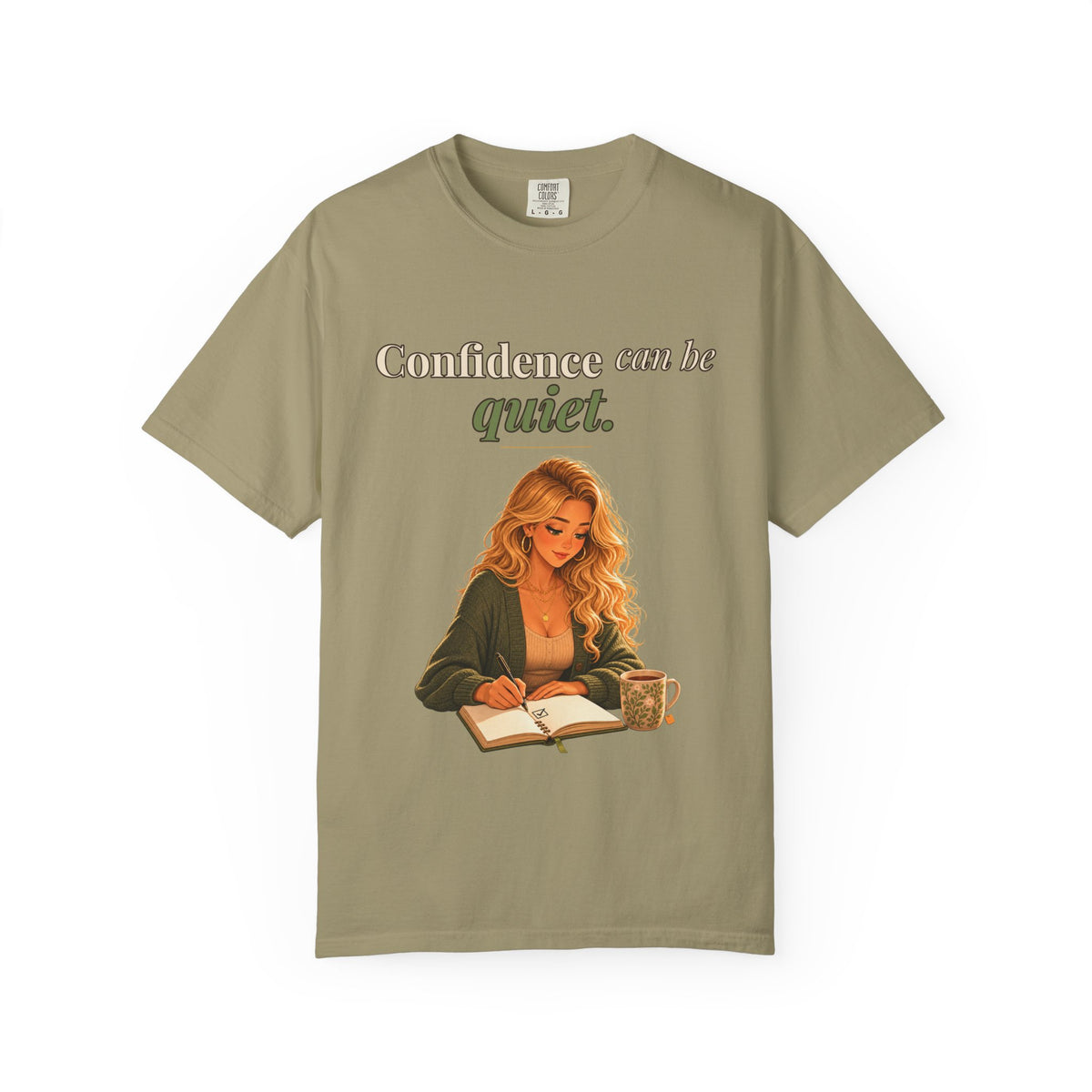 Confidence Can Be Quiet Women's Relaxed Tee | Andra Annette | Pounds to Go