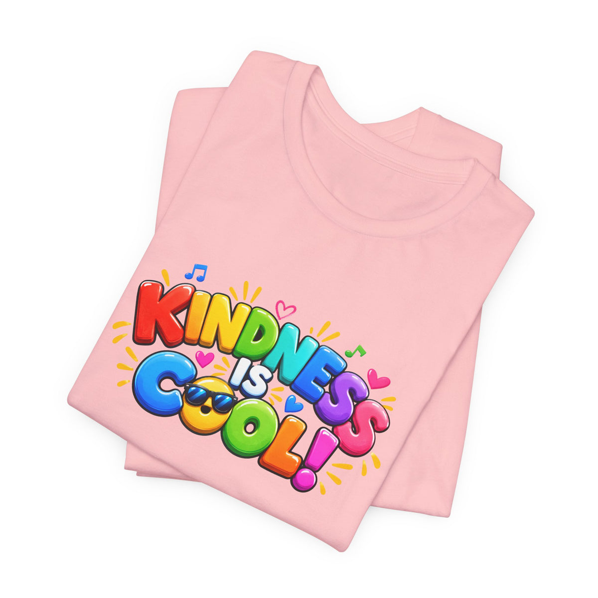 Kindness Is Cool T-Shirt - Colorful Be Kind Tee for Teachers, Moms and Kindness Day