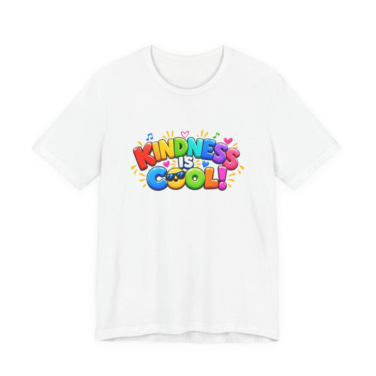 Kindness Is Cool T-Shirt - Colorful Be Kind Tee for Teachers, Moms and Kindness Day