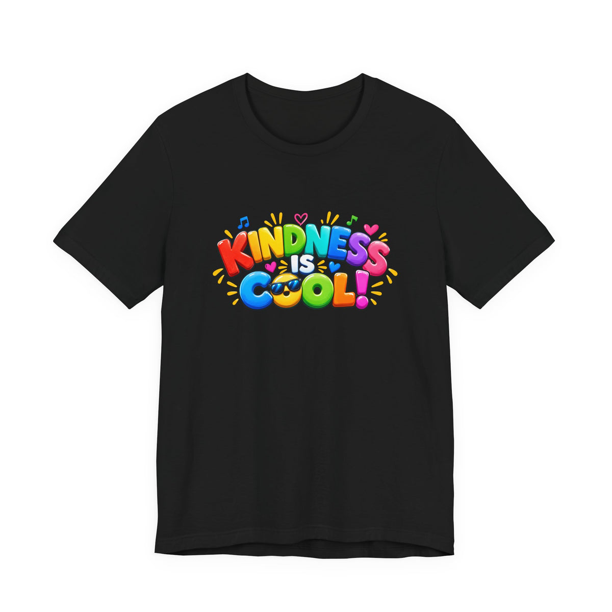 Kindness Is Cool T-Shirt - Colorful Be Kind Tee for Teachers, Moms and Kindness Day