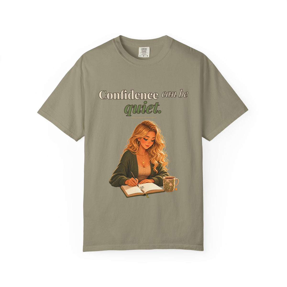 Confidence Can Be Quiet Women's Relaxed Tee | Andra Annette | Pounds to Go