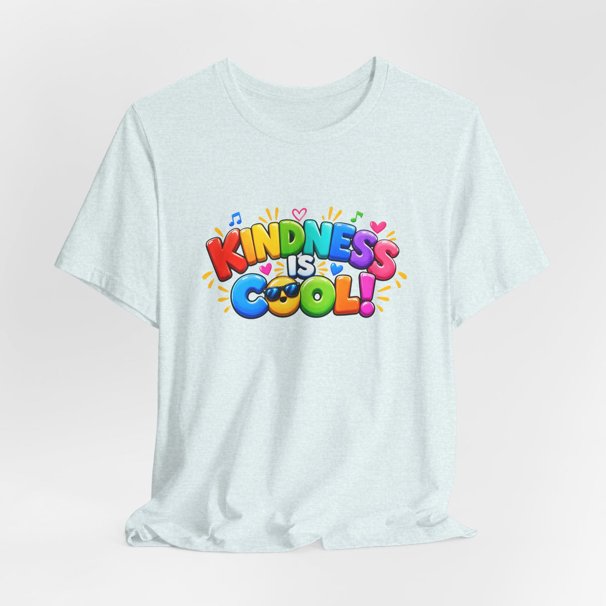 Kindness Is Cool T-Shirt - Colorful Be Kind Tee for Teachers, Moms and Kindness Day