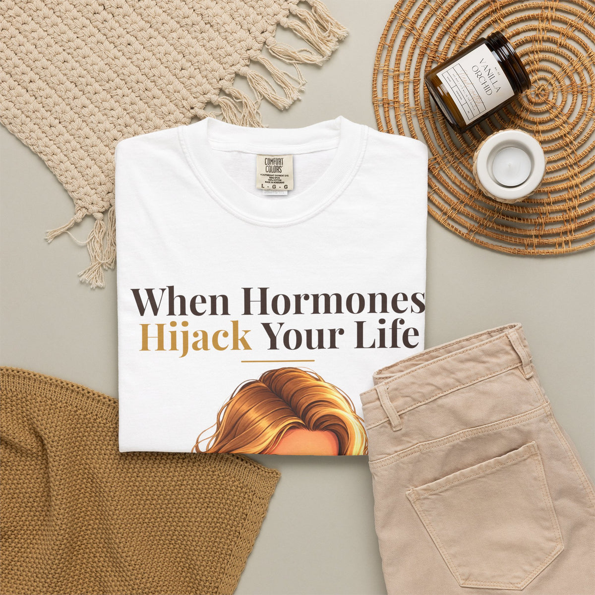 When Hormones Hijack Your Life Women's Relaxed Tee | Andra Annette | Pounds to Go