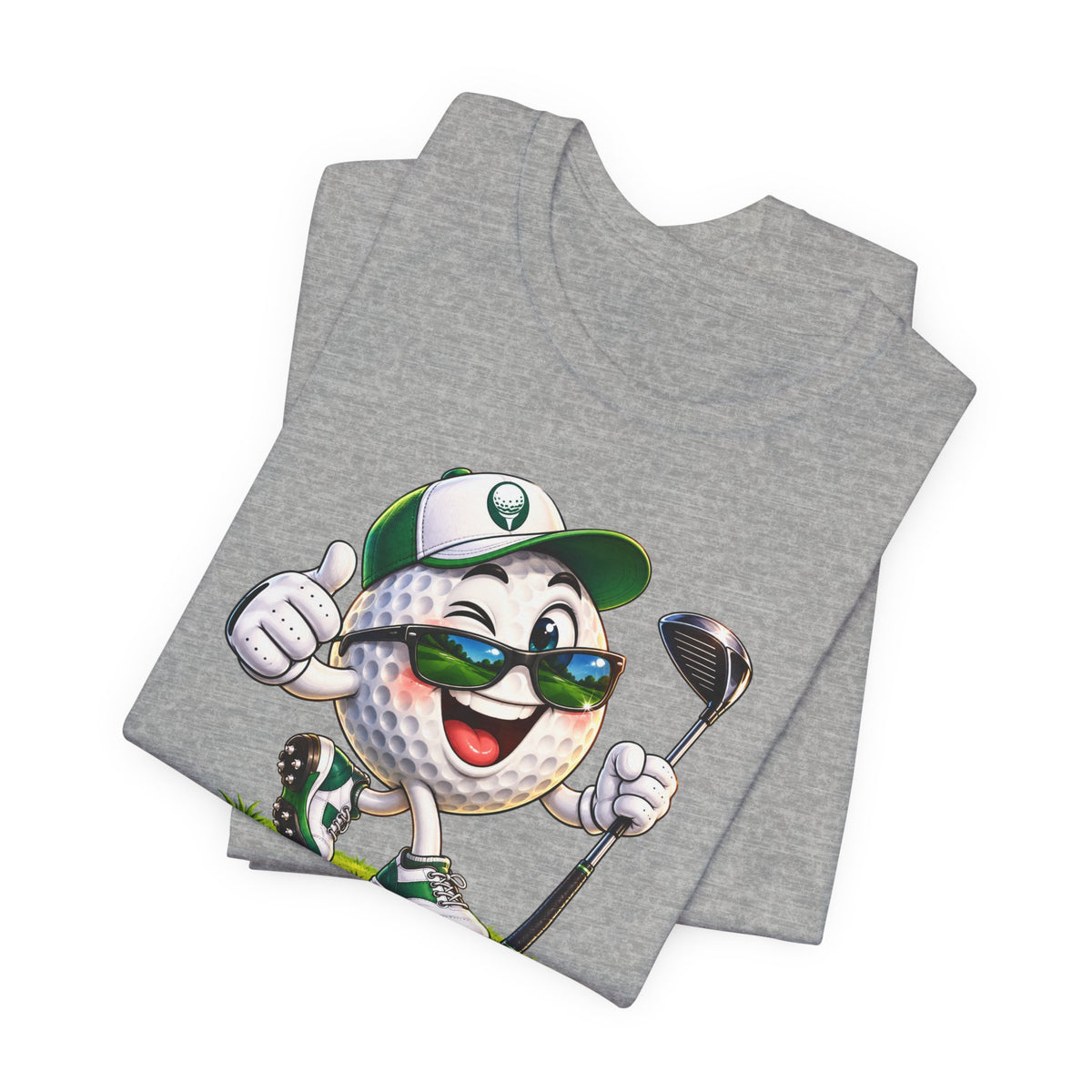 Keep It on the Fairway Golf Ball T-Shirt | Funny Golf Gift | Pounds to Go