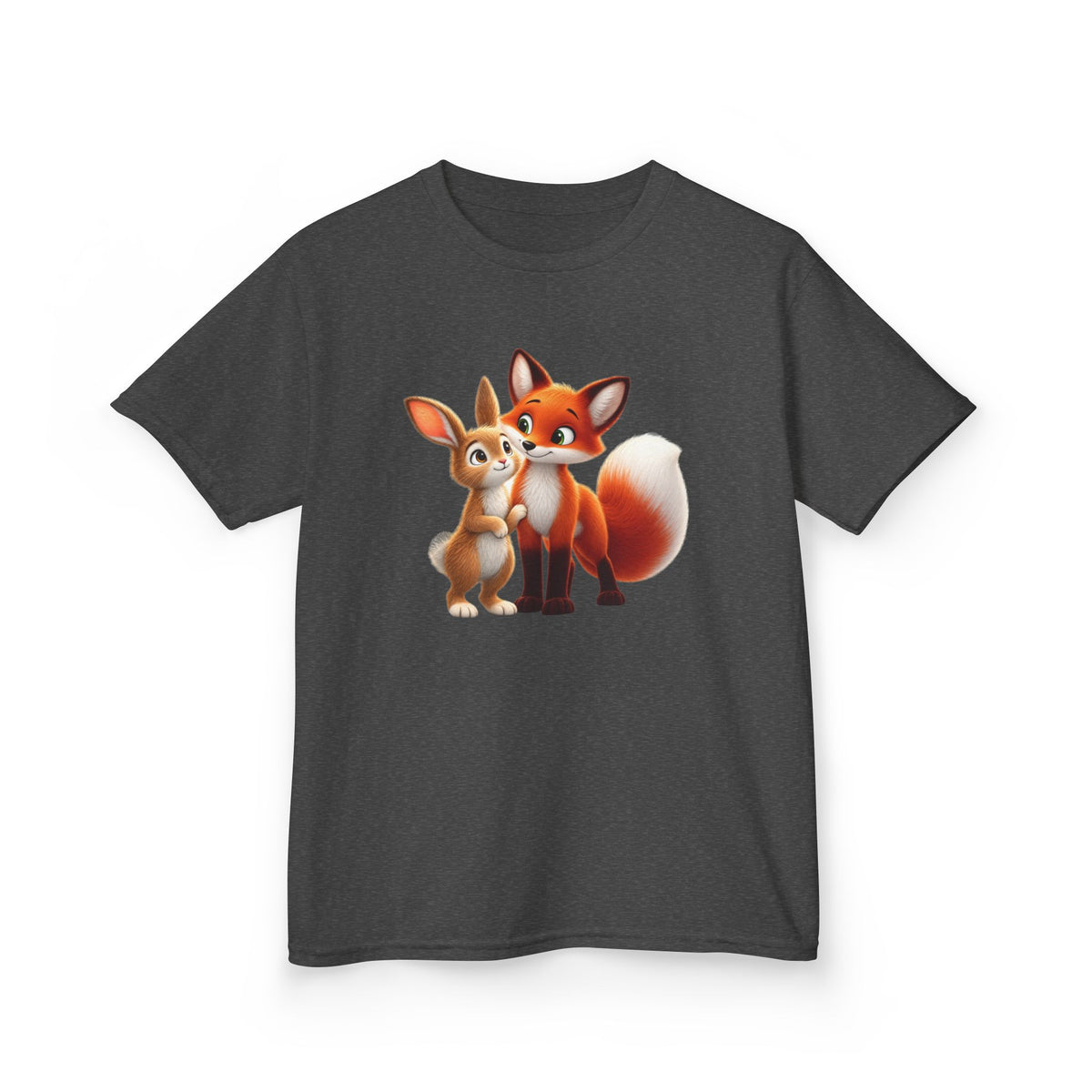 Brave Bunny & The Friendly Fox Kids T-Shirt | Children's Book Character Tee
