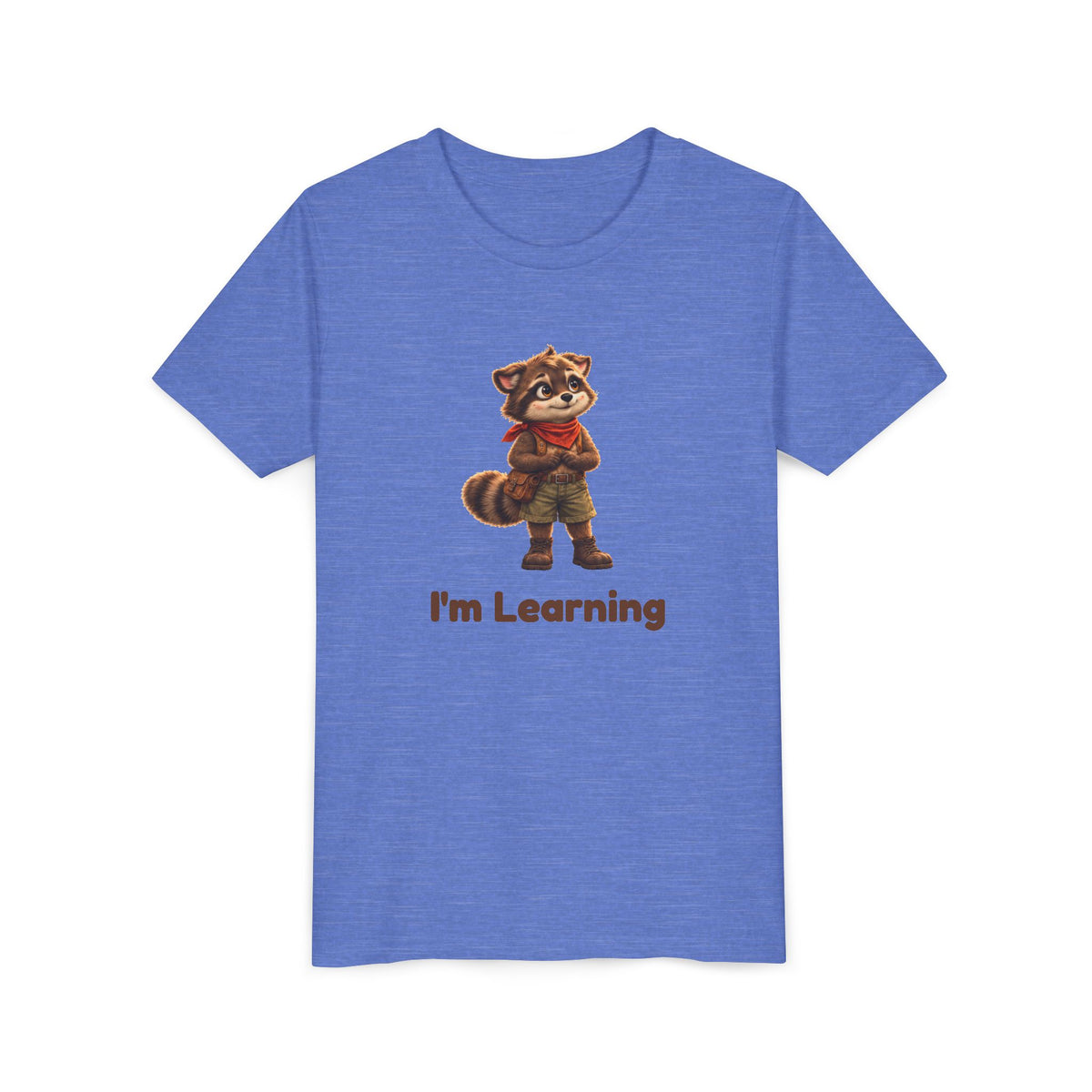 Milo the Raccoon "I'm Learning" Kids Tee