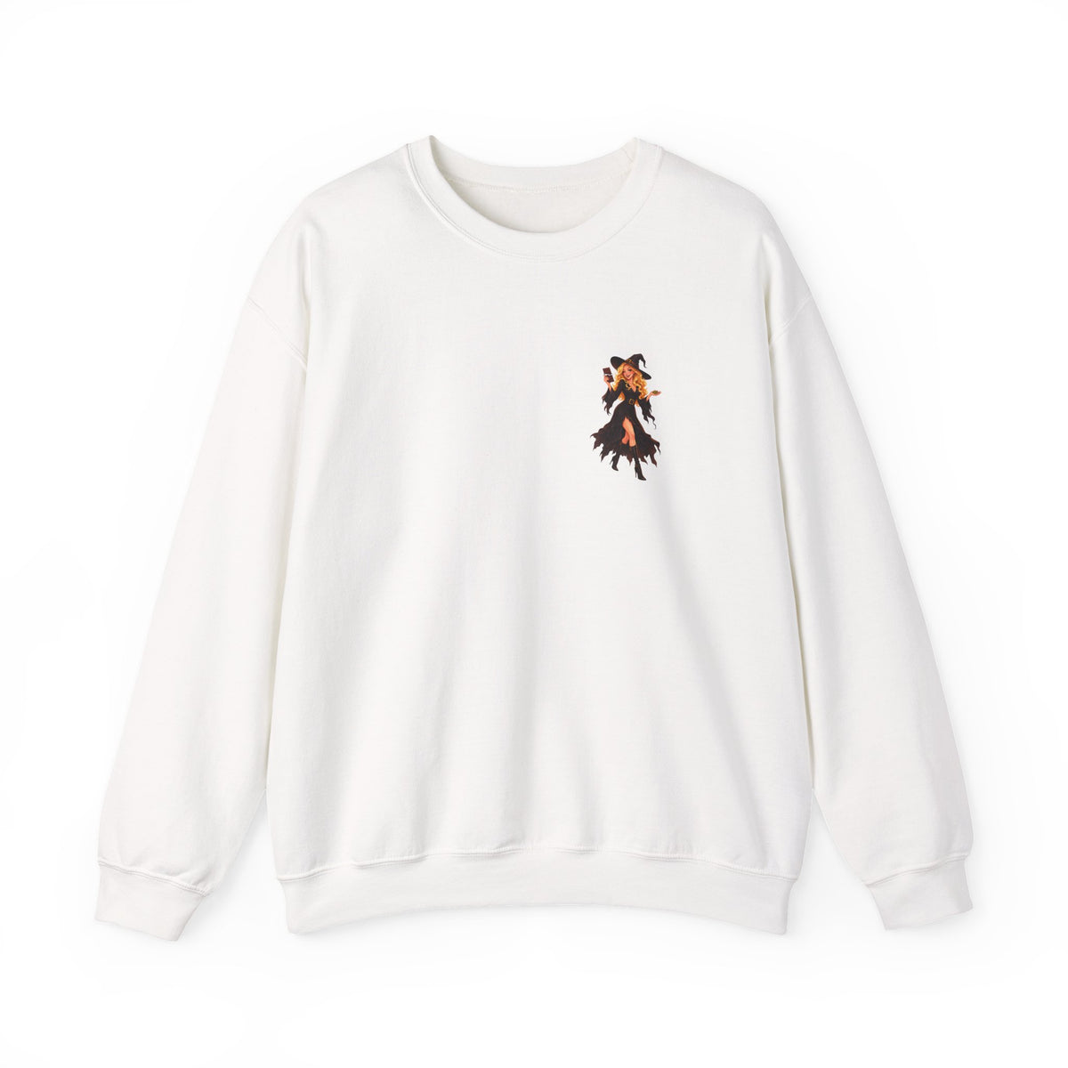 Chocolate Witch Pocket Crewneck Sweatshirt | Andra Annette | Pounds to Go