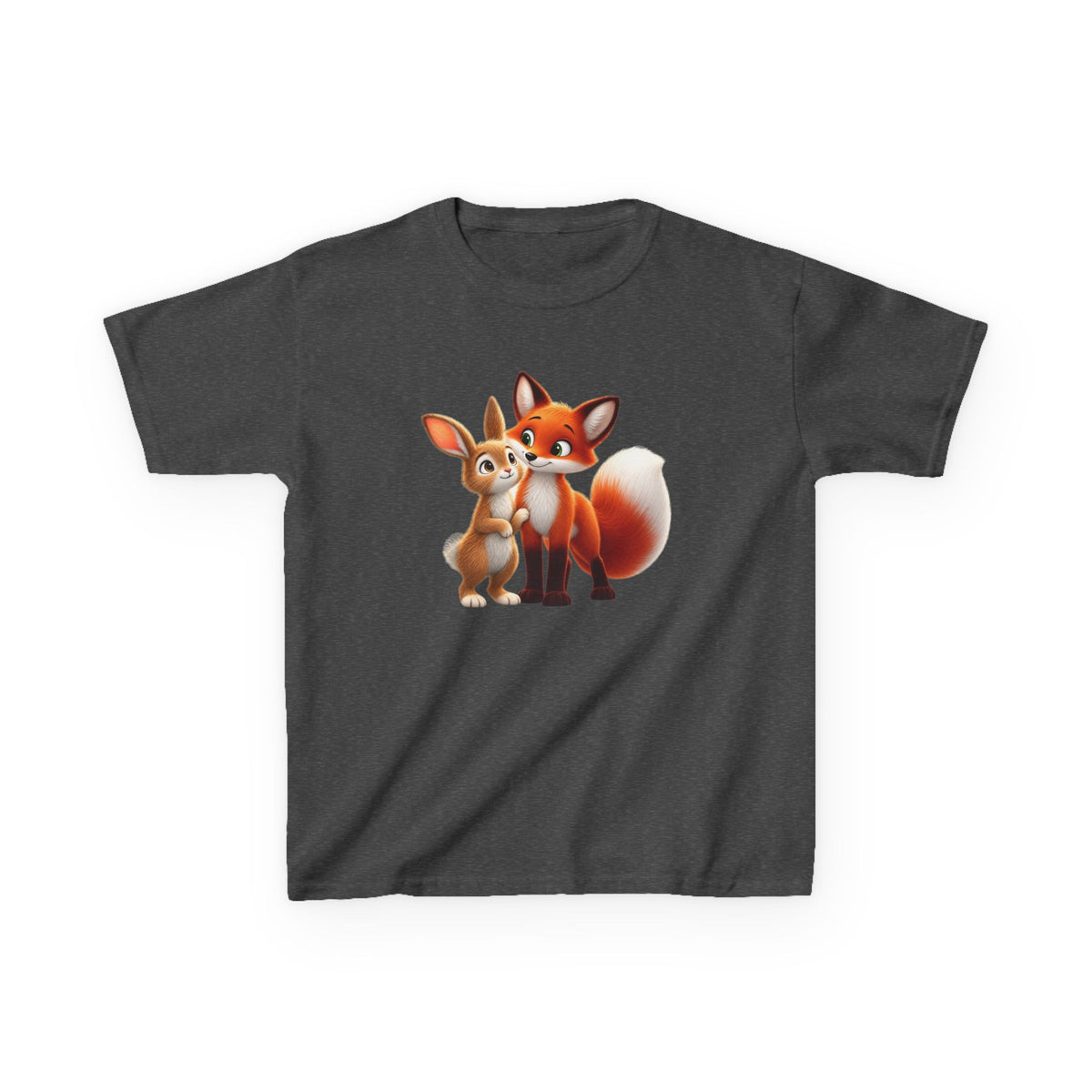 Brave Bunny & The Friendly Fox Kids T-Shirt | Children's Book Character Tee