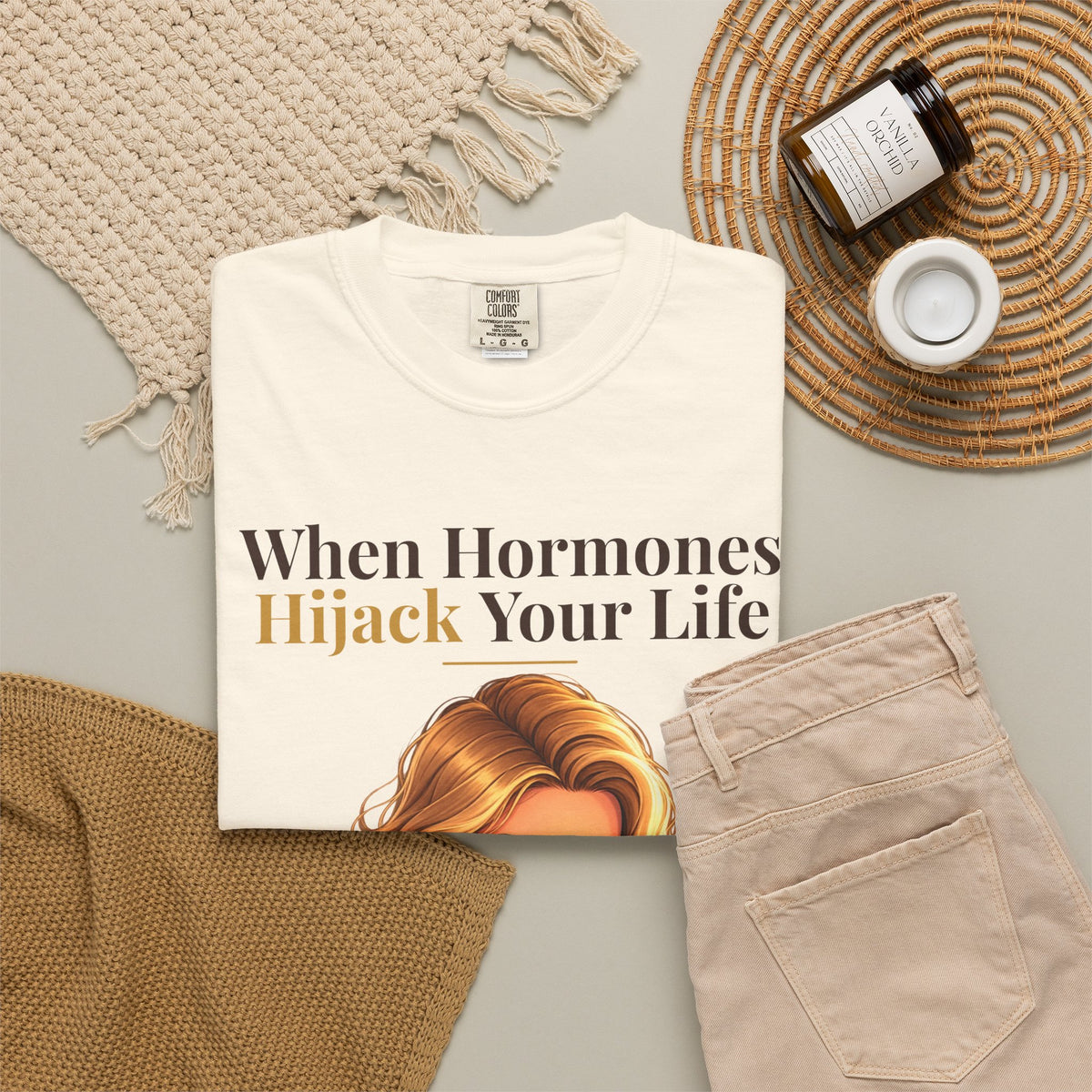 When Hormones Hijack Your Life Women's Relaxed Tee | Andra Annette | Pounds to Go