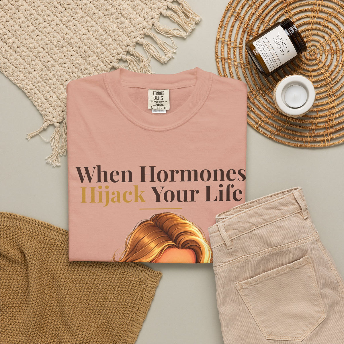 When Hormones Hijack Your Life Women's Relaxed Tee | Andra Annette | Pounds to Go