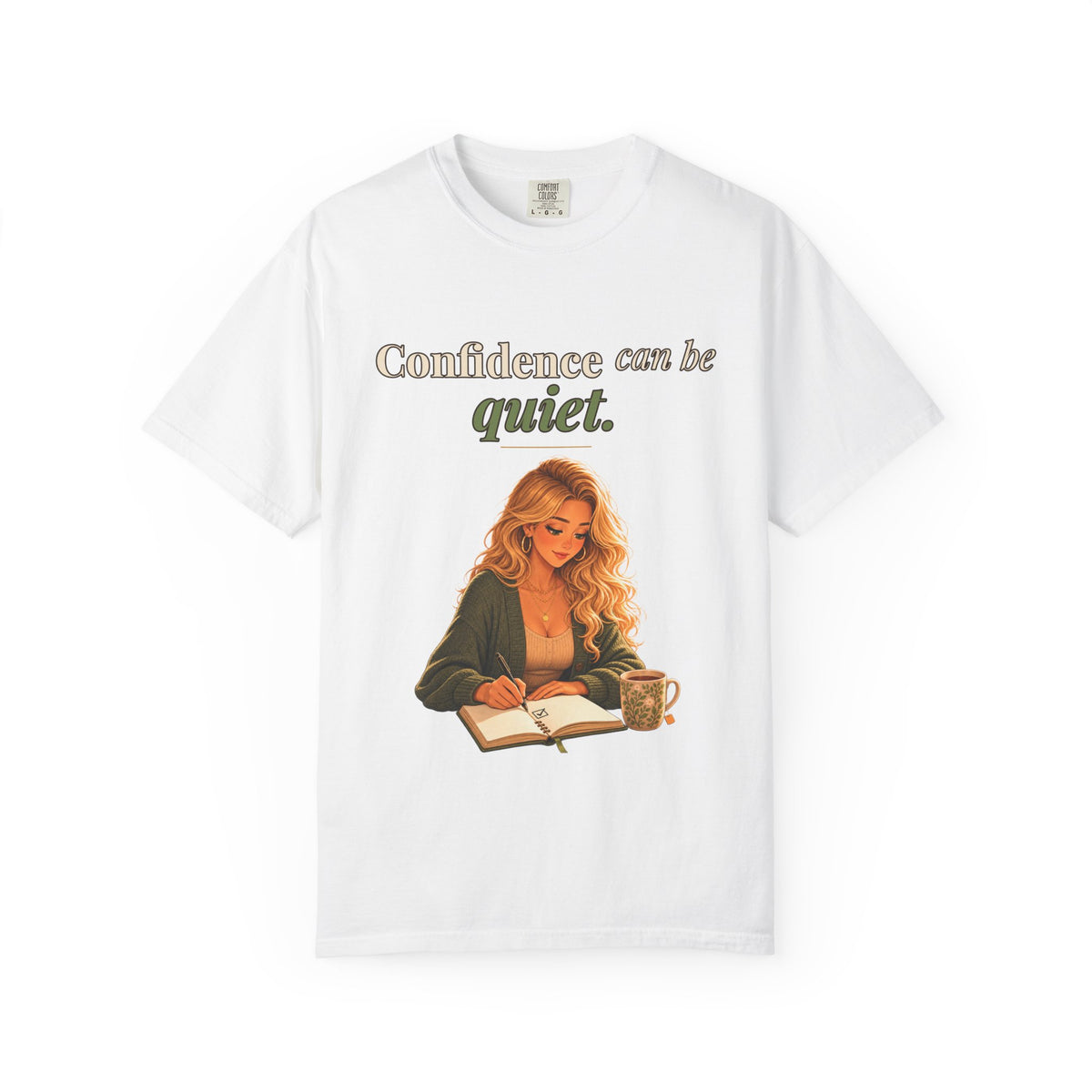 Confidence Can Be Quiet Women's Relaxed Tee | Andra Annette | Pounds to Go