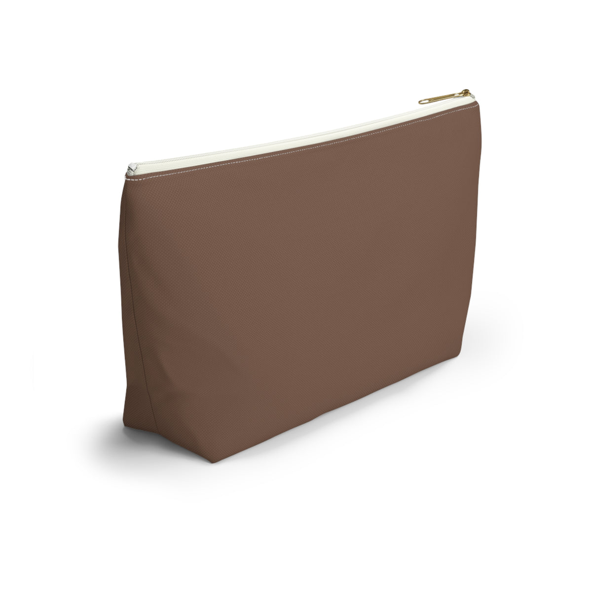 Nothing in Me Changes While I Am Braced Makeup Pouch | Espresso Brown | Andra Annette | Pounds to Go