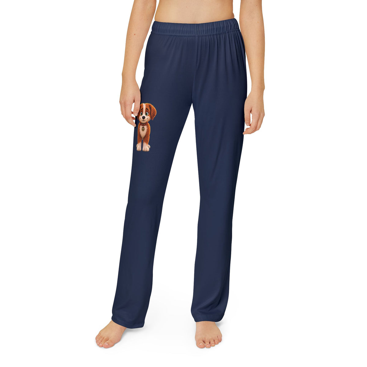 Rocky Kids Lounge Pants - Navy | Rocky Finds His Roar Puppy Pajama Pants
