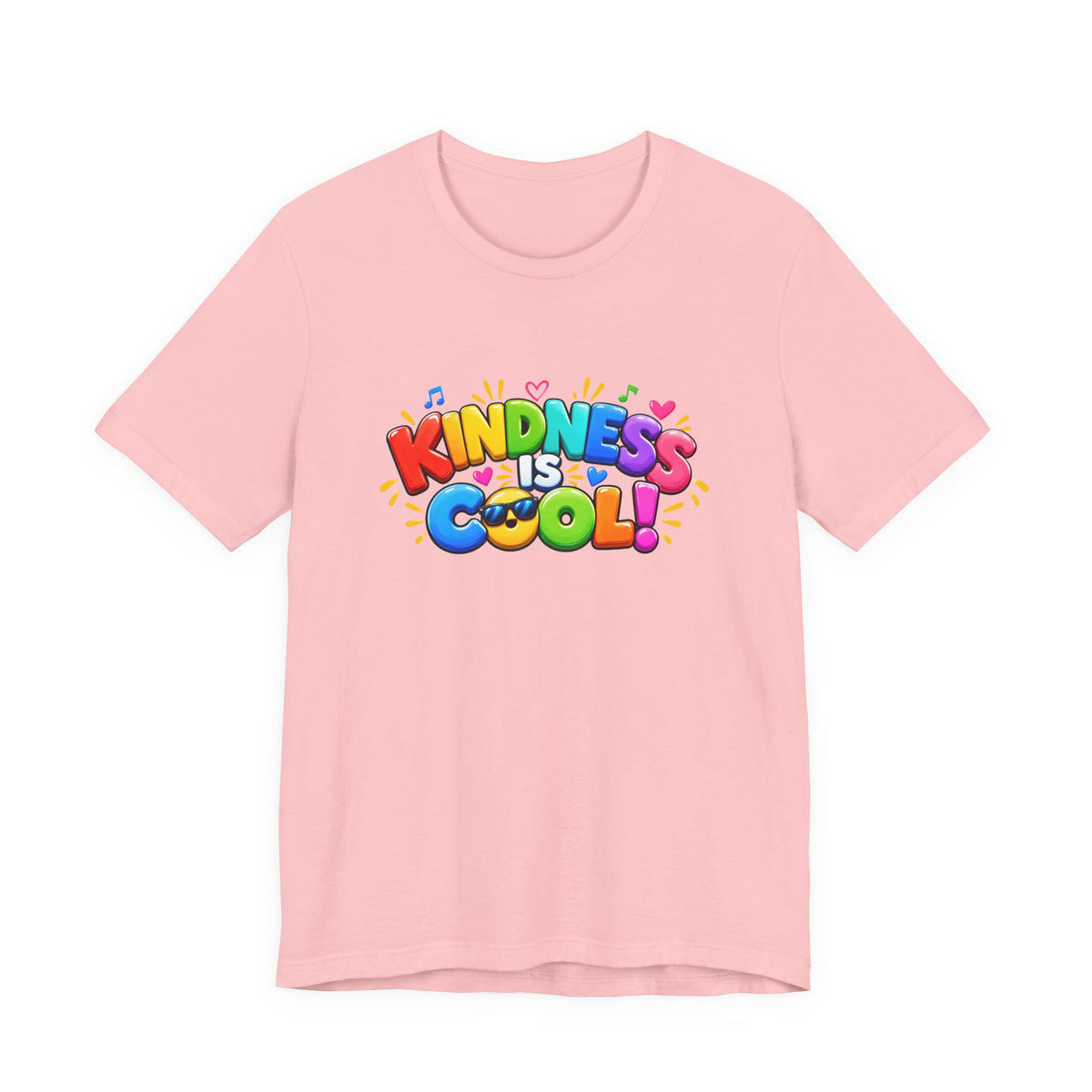 Kindness Is Cool T-Shirt - Colorful Be Kind Tee for Teachers, Moms and Kindness Day
