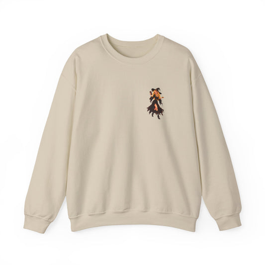 Chocolate Witch Pocket Crewneck Sweatshirt | Andra Annette | Pounds to Go