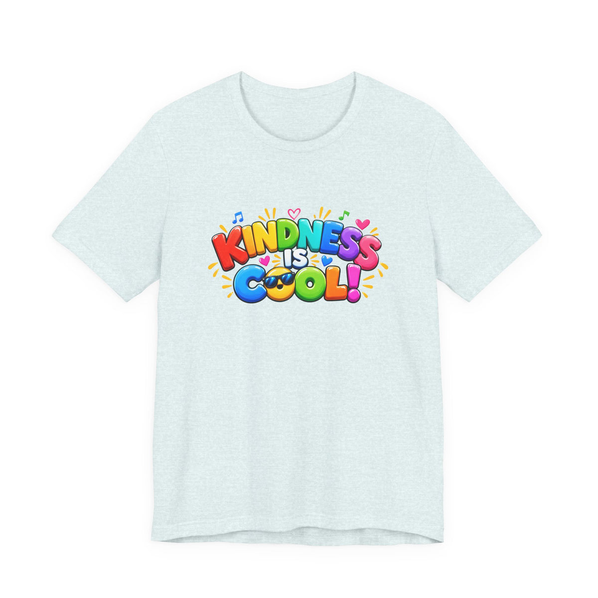 Kindness Is Cool T-Shirt - Colorful Be Kind Tee for Teachers, Moms and Kindness Day